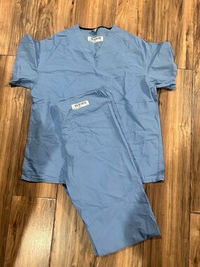 Men's Sky Blue Drawstring Jogger Pants